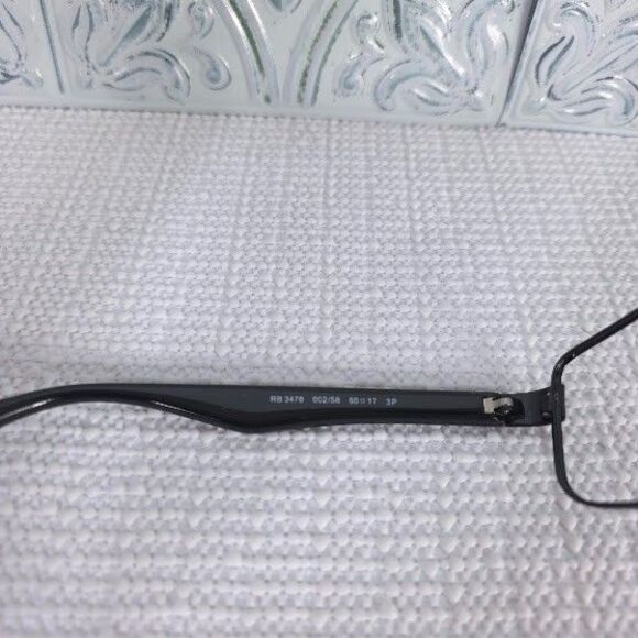 Ray-Ban Men's Polarized Sunglasses  RB3478 002/ 58 60-17 3p  FRAMES ONLY - Picture 6 of 7